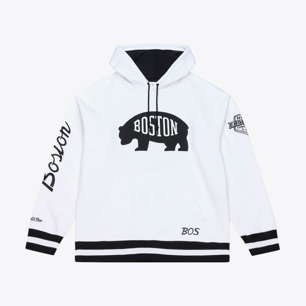 Boston Bruins Mitchell & Ness Arctic Fleece Hoodie