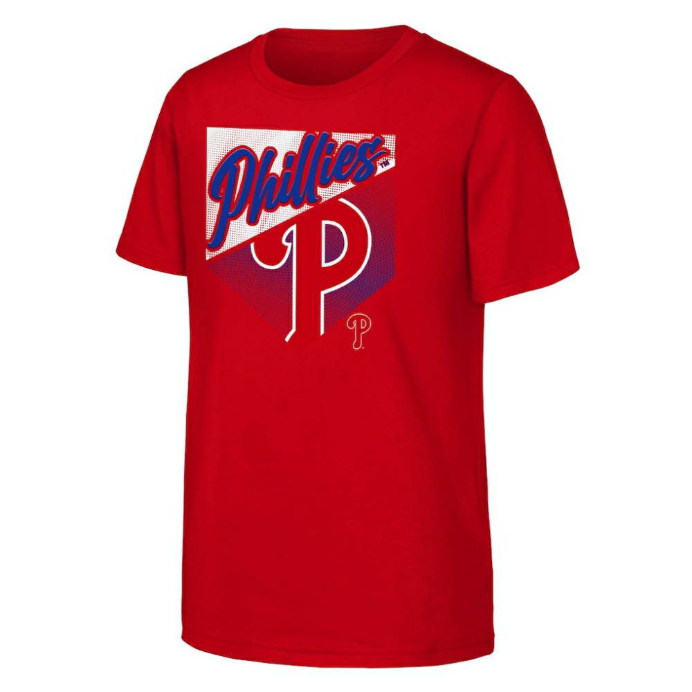 Philadelphia Phillies Outerstuff Youth Prime Plate T-Shirt - Red