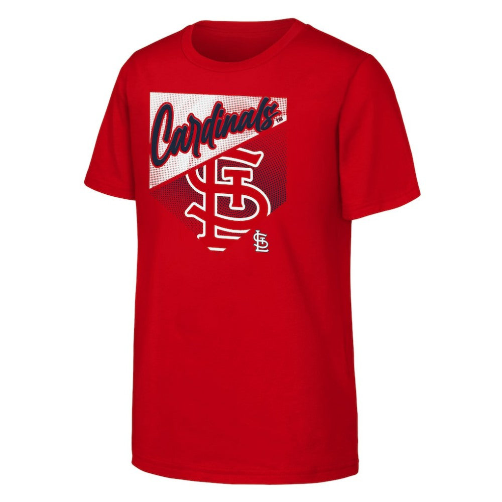 St. Louis Cardinals Outerstuff Youth Prime Plate T-Shirt - Red