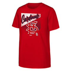 St. Louis Cardinals Outerstuff Youth Prime Plate T-Shirt - Red