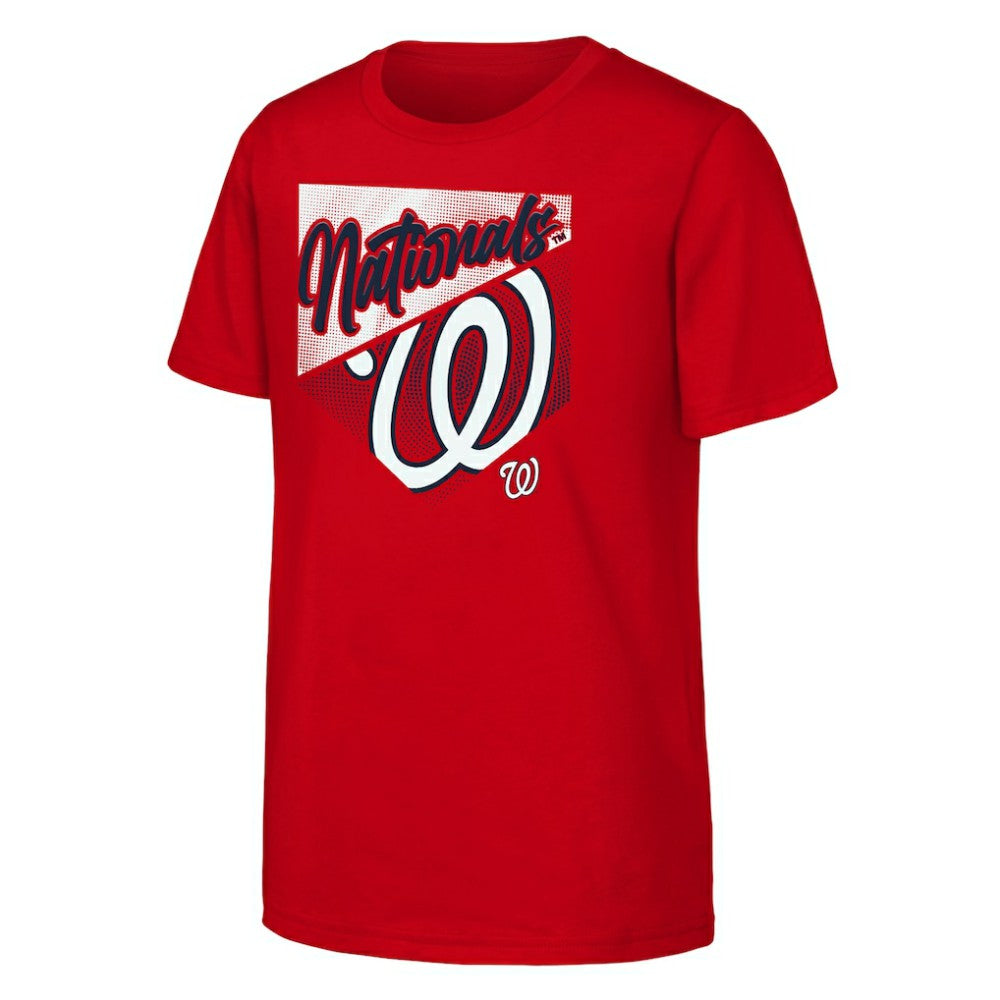 Washington Nationals Outerstuff Youth Prime Plate T-Shirt - Red