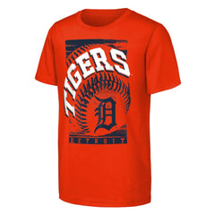 Detroit Tigers Outerstuff Youth Speed Pitch T-Shirt - Orange