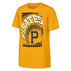 Pittsburgh Pirates Outerstuff Youth Speed Pitch T-Shirt - Gold