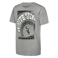 Chicago White Sox Outerstuff Youth Speed Pitch T-Shirt - Heather Gray