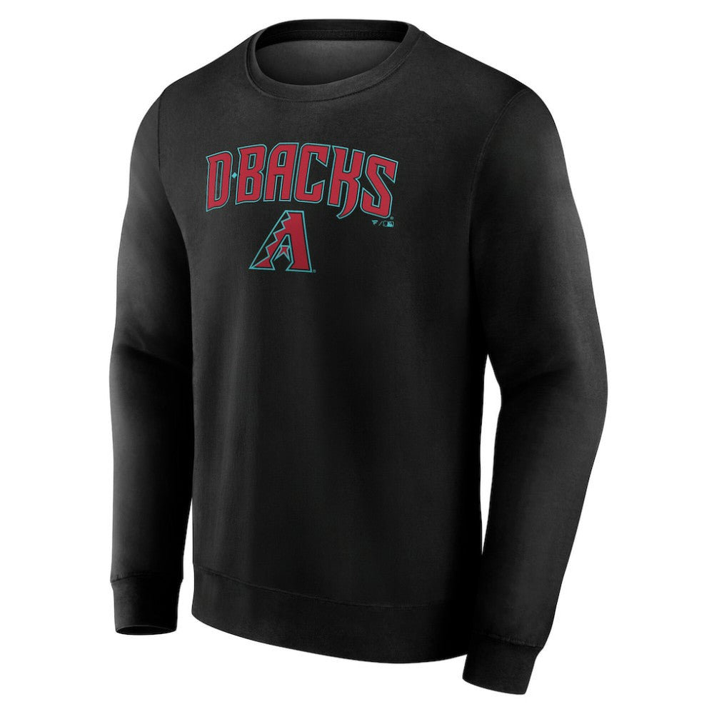 Arizona Diamondbacks Team Lockup Sweatshirt - Black