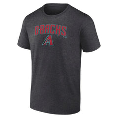 Arizona Diamondbacks Team Lockup T-Shirt - Charcoal