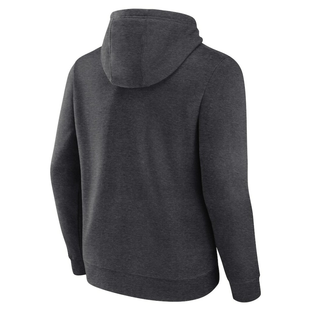Atlanta Braves Team Lockup Hoodie - Charcoal