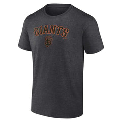 San Francisco Giants Team Lockup T-Shirt - Charcoal