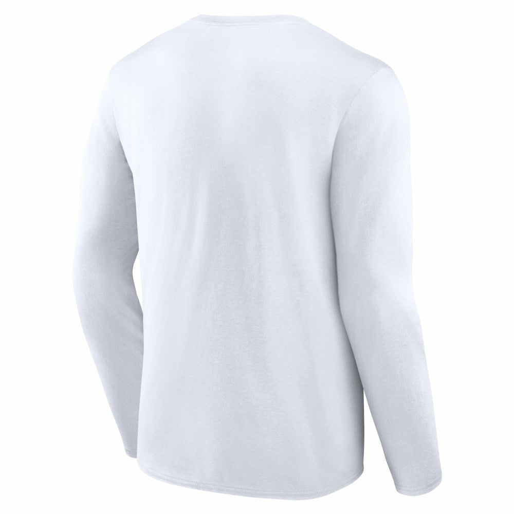Cincinnati Reds Team Lockup Long Sleeve T-Shirt - White