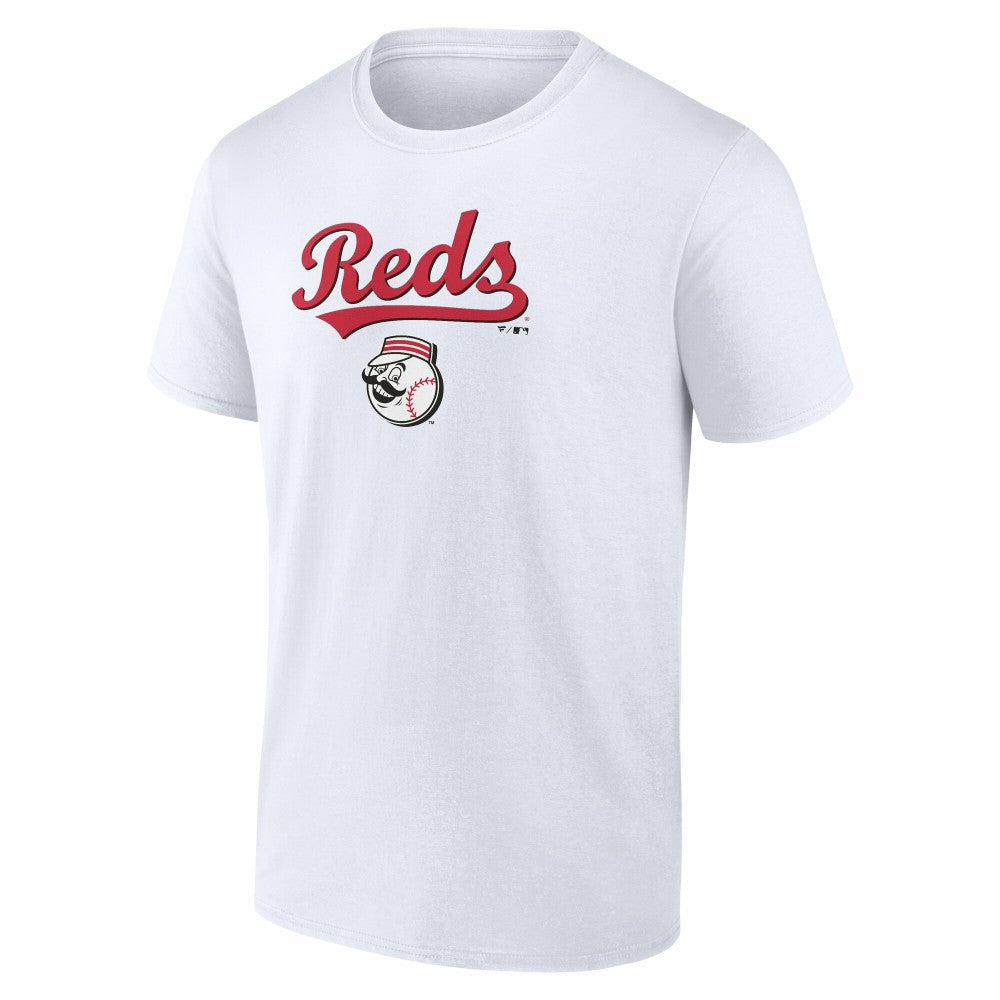 Cincinnati Reds Team Lockup T-Shirt - White