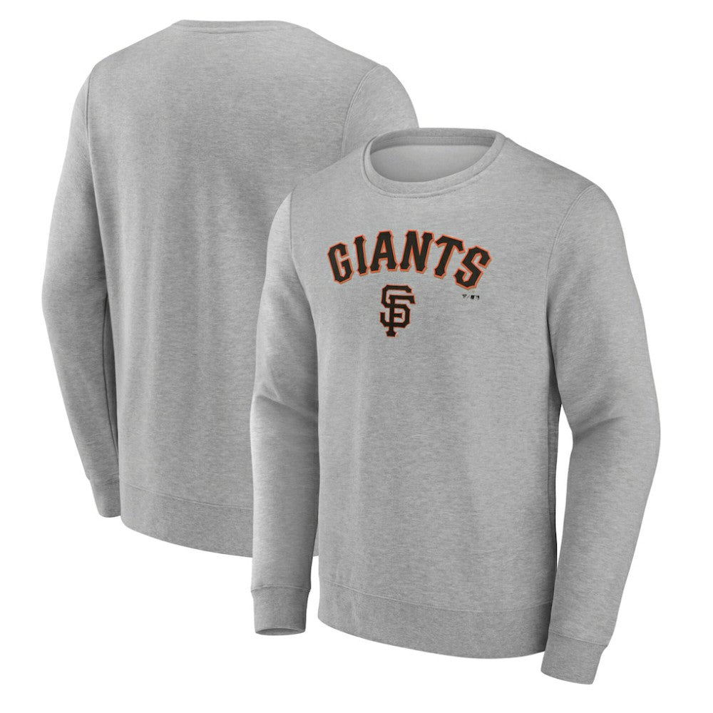 San Francisco Giants Team Lockup Sweatshirt - Gray