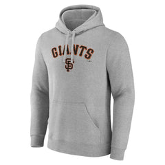 San Francisco Giants Team Lockup Hoodie - Gray