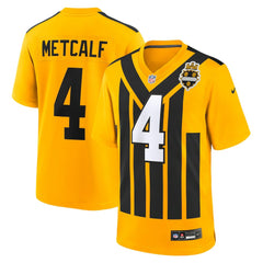NFL Pittsburgh Steelers DK Metcalf  Alternate 1933 Throwback Game Jersey