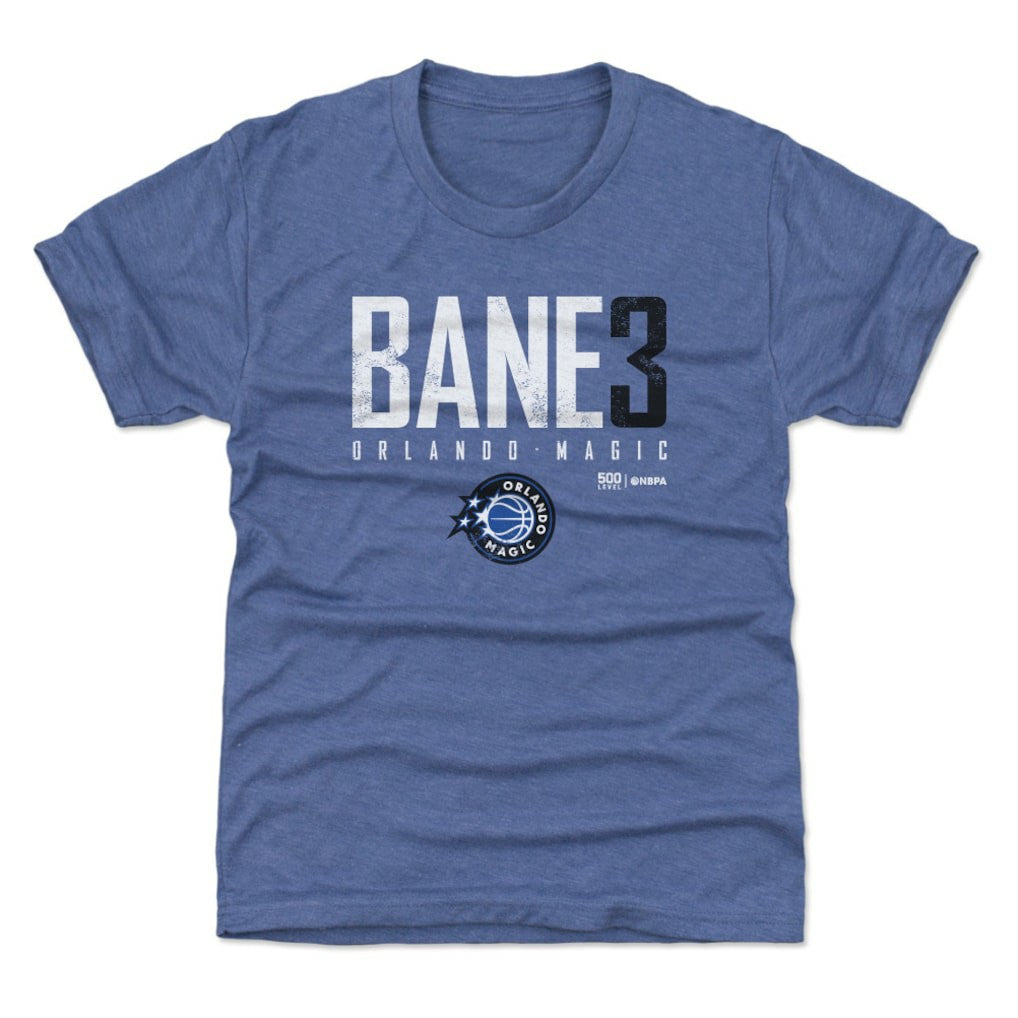 Desmond Bane Orlando Magic 500 Level Youth Elite Name & Number T-Shirt - Heather Royal sale
