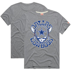 NFL Dallas Cowboys Homage NFL x Grateful Dead Tri-Blend T-Shirt