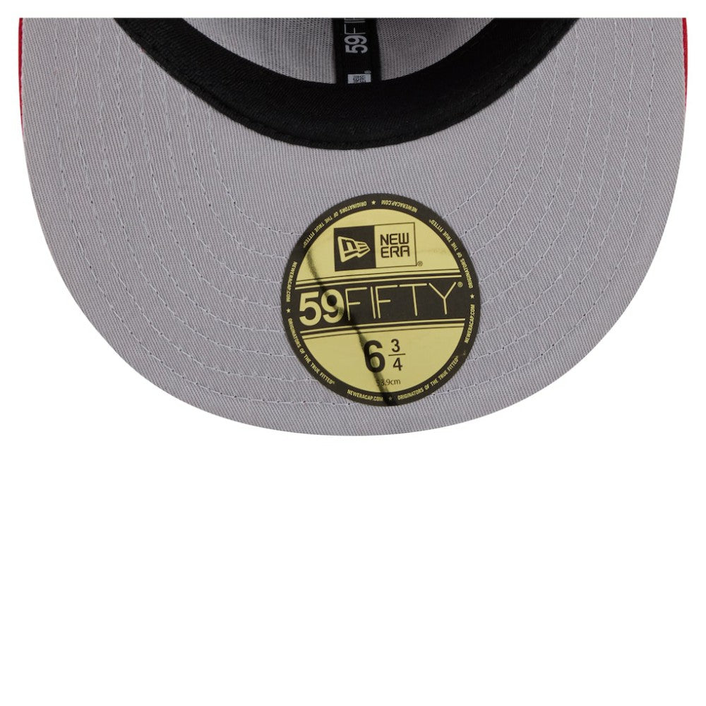 Washington Nationals All Over 59FIFTY Fitted Hat - Red | New Era