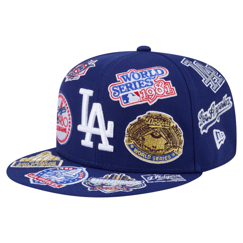 Los Angeles Dodgers All Over 59FIFTY Fitted Hat - Royal | New Era