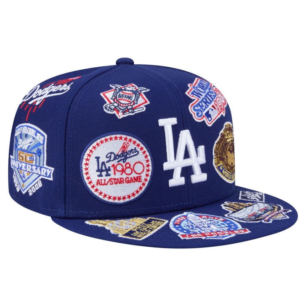Los Angeles Dodgers All Over 59FIFTY Fitted Hat - Royal | New Era