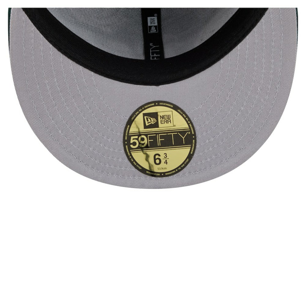 Athletics All Over 59FIFTY Fitted Hat - Green | New Era