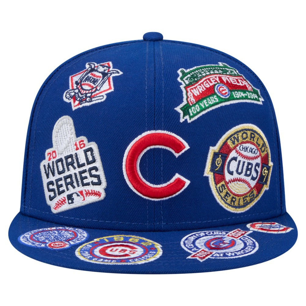 Chicago Cubs All Over 59FIFTY Fitted Hat - Royal | New Era