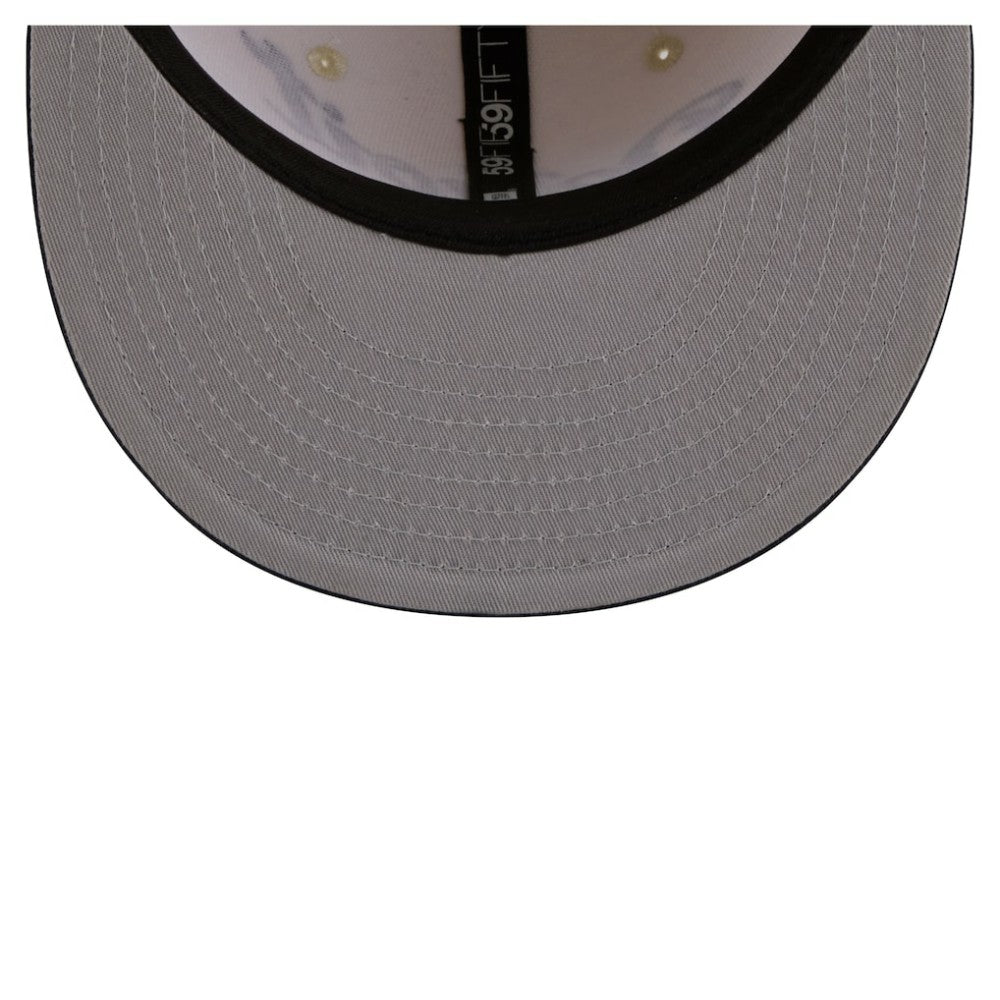 Detroit Tigers Two-Tone Stitch 59FIFTY Fitted Hat - Cream | New Era