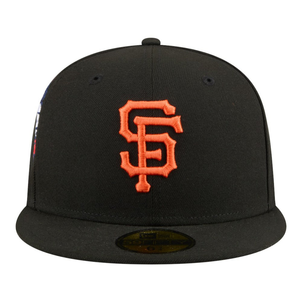 San Francisco Giants Hidden Hit 59FIFTY Fitted Hat - Black | New Era