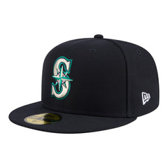 Seattle Mariners Hidden Hit 59FIFTY Fitted Hat - Navy | New Era
