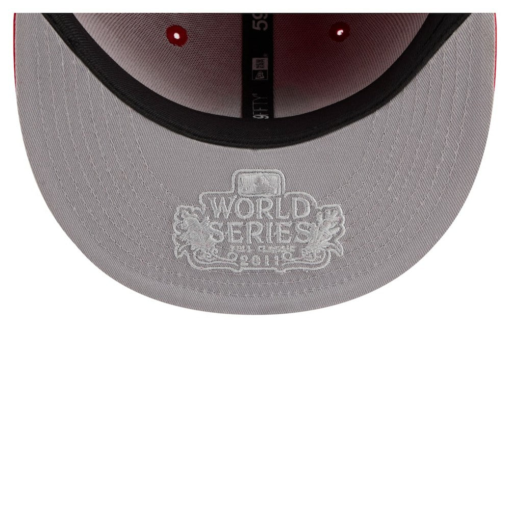 St. Louis Cardinals Hidden Hit 59FIFTY Fitted Hat - Red | New Era