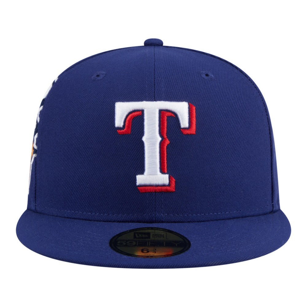 Texas Rangers Hidden Hit 59FIFTY Fitted Hat - Royal | New Era