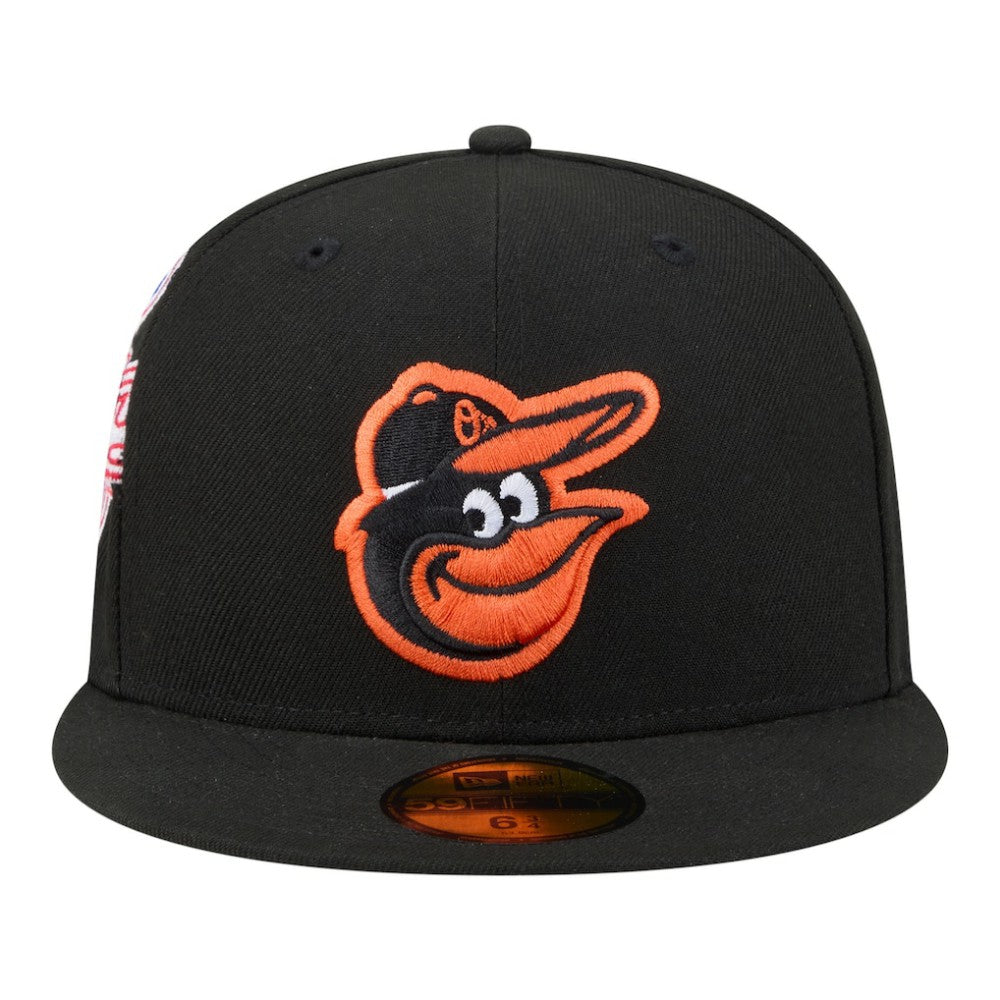 Baltimore Orioles Hidden Hit 59FIFTY Fitted Hat - Black | New Era