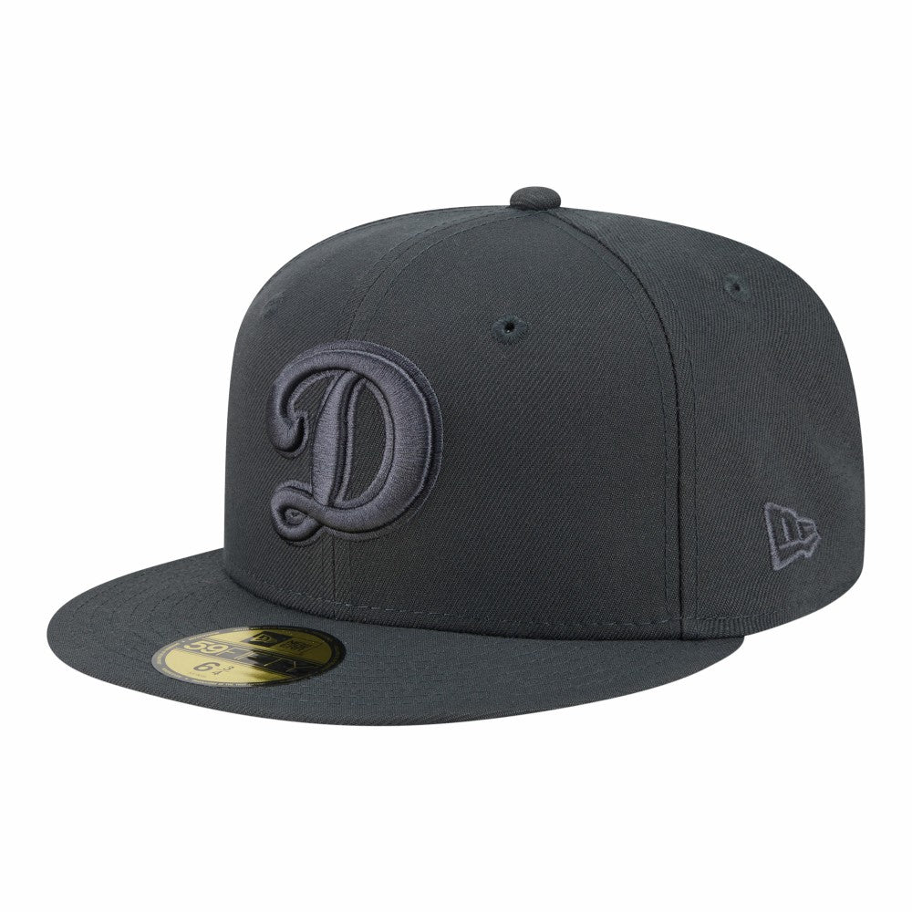 Los Angeles Dodgers Color Pack 59FIFTY Fitted Hat - Charcoal | New Era