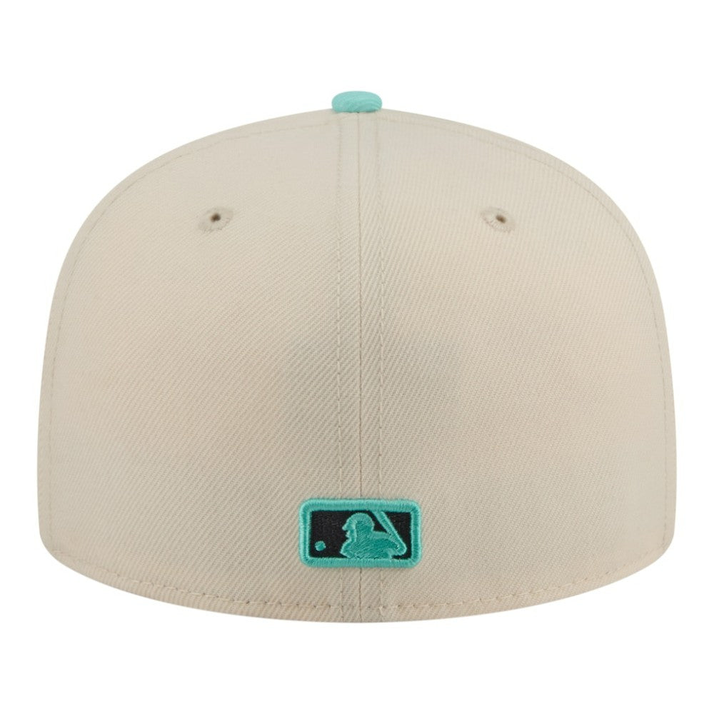 Baltimore Orioles Two-Tone Color Pack 59FIFTY Fitted Hat - Light Beige/Turquoise | New Era