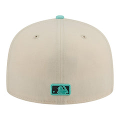Baltimore Orioles Two-Tone Color Pack 59FIFTY Fitted Hat - Light Beige/Turquoise | New Era