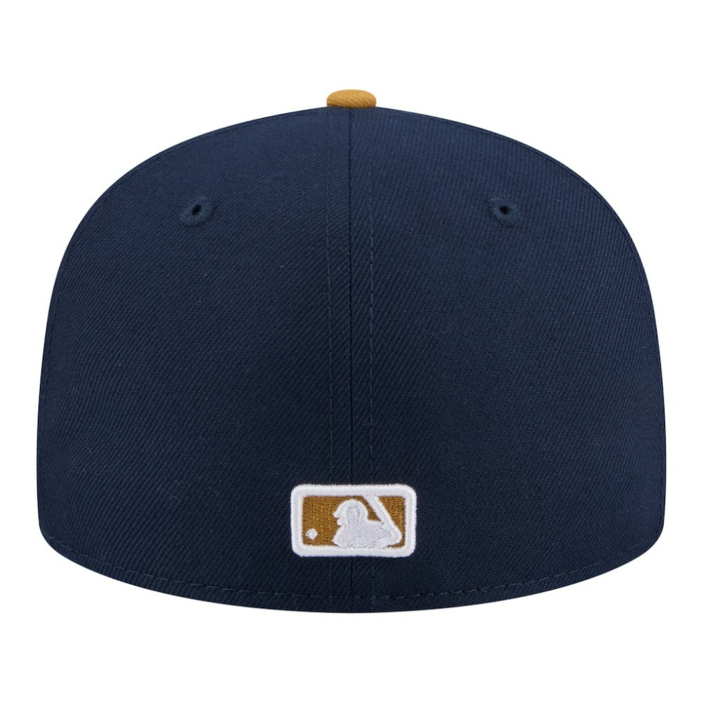 Boston Red Sox Two-Tone Color Pack 59FIFTY Fitted Hat - Navy/Khaki | New Era