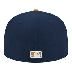 Detroit Tigers Two-Tone Color Pack 59FIFTY Fitted Hat - Navy/Khaki | New Era