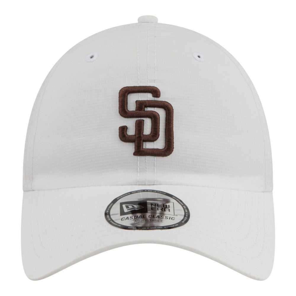 San Diego Padres Ripstop Casual Classic Adjustable Hat - White | New Era
