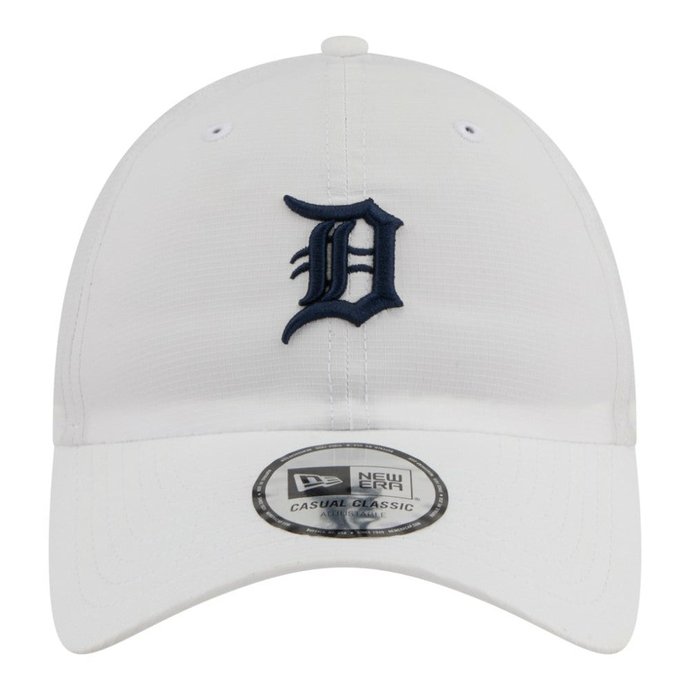 Detroit Tigers Ripstop Casual Classic Adjustable Hat - White | New Era
