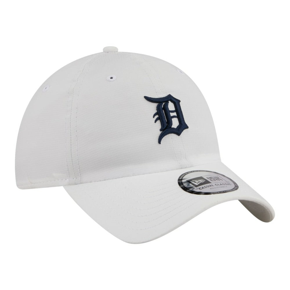 Detroit Tigers Ripstop Casual Classic Adjustable Hat - White | New Era