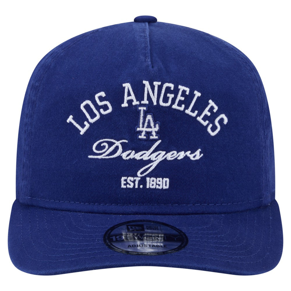 Los Angeles Dodgers Stacked 19TWENTY Adjustable Hat - Royal | New Era