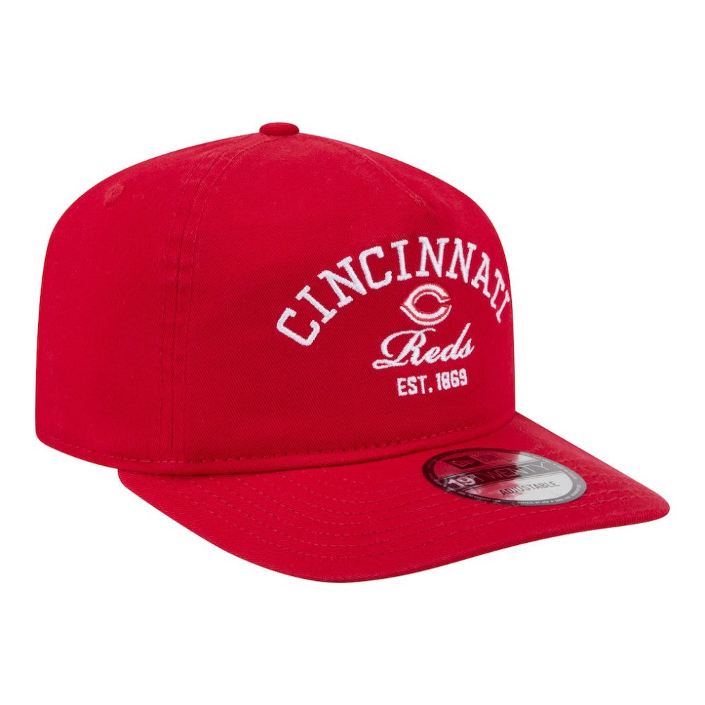 Cincinnati Reds Stacked 19TWENTY Adjustable Hat - Red | New Era