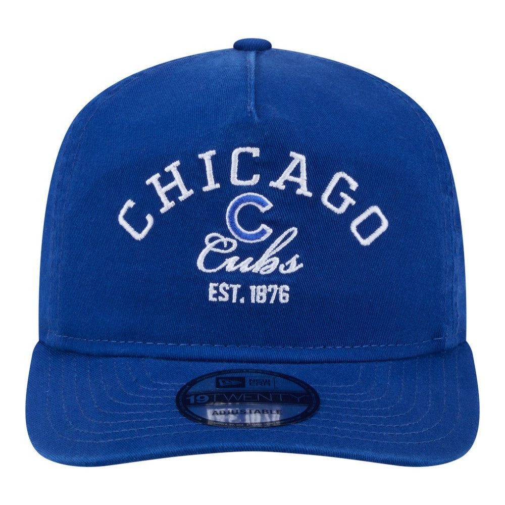 Chicago Cubs Stacked 19TWENTY Adjustable Hat - Royal | New Era