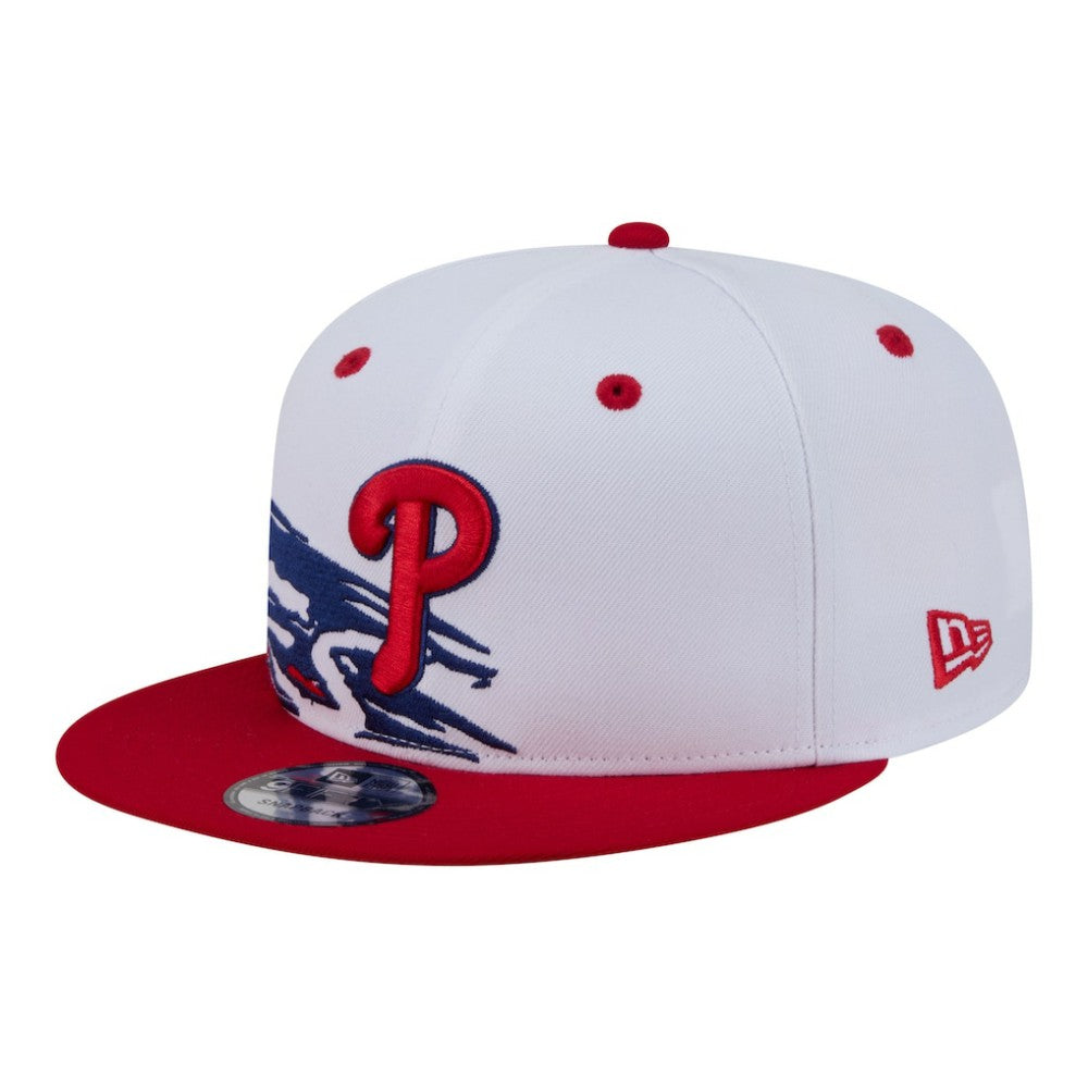 Philadelphia Phillies 9FIFTY Snapback Hat - White/Red | New Era