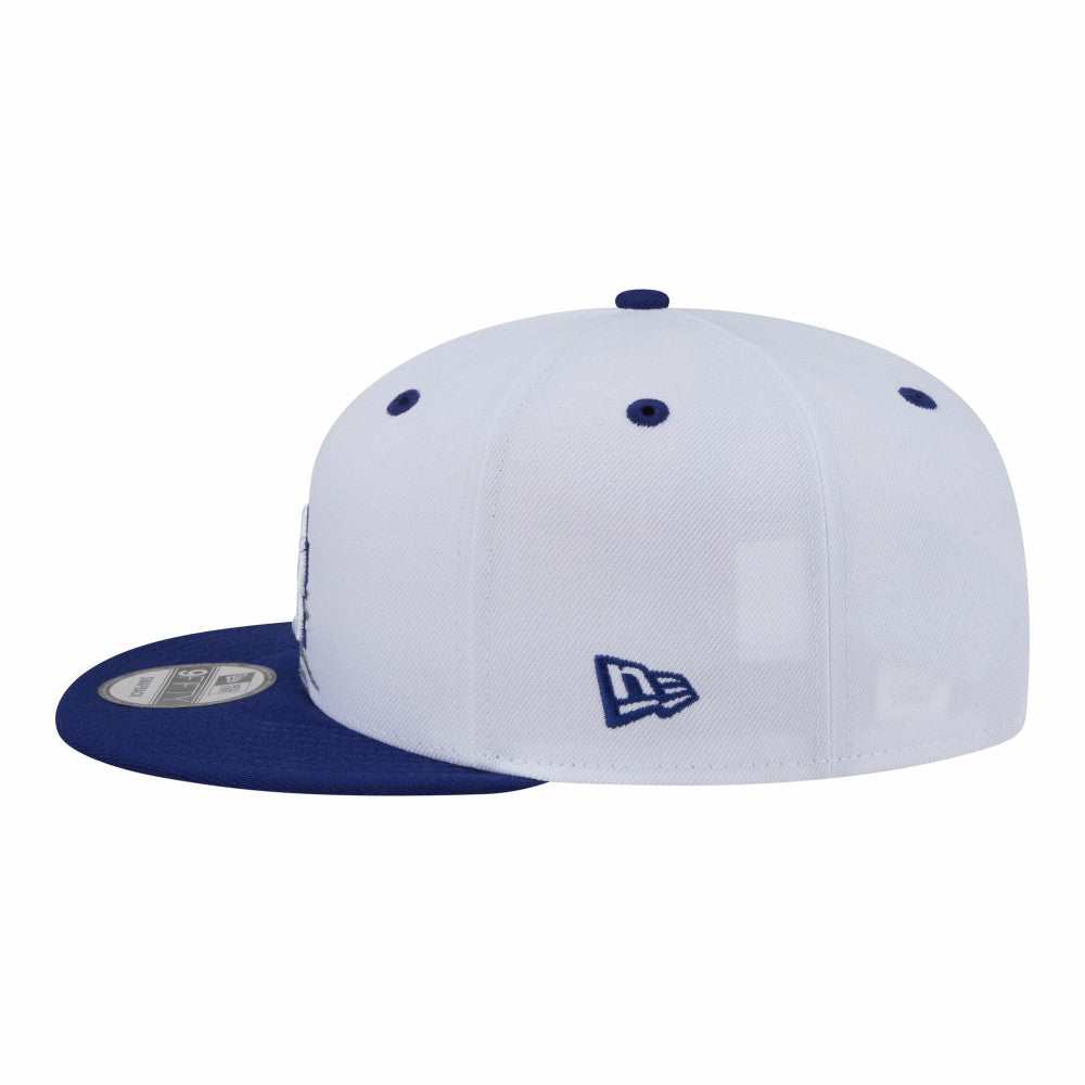 Los Angeles Dodgers 9FIFTY Snapback Hat - White/Royal | New Era