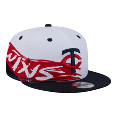 Minnesota Twins 9FIFTY Snapback Hat - White/Navy | New Era