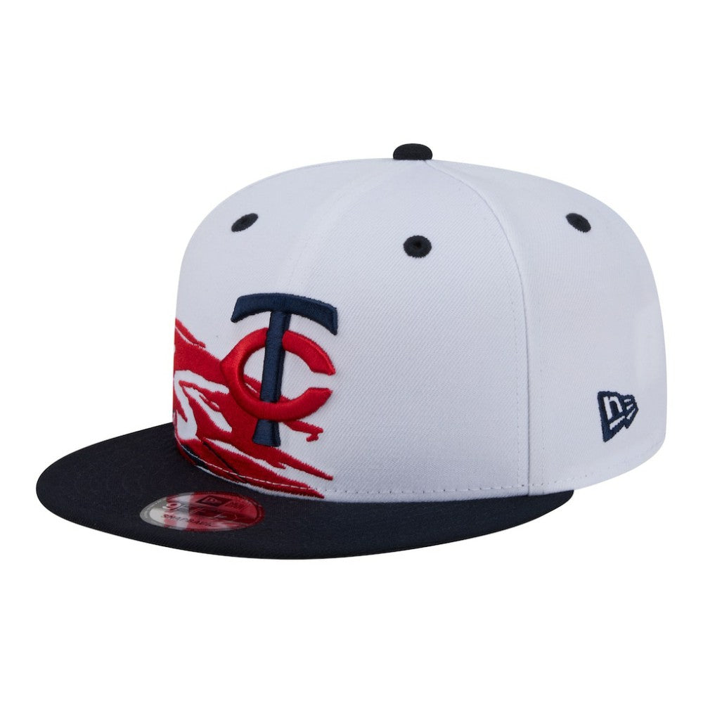 Minnesota Twins 9FIFTY Snapback Hat - White/Navy | New Era