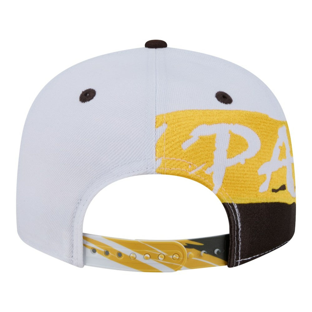 San Diego Padres 9FIFTY Snapback Hat - White/Brown | New Era