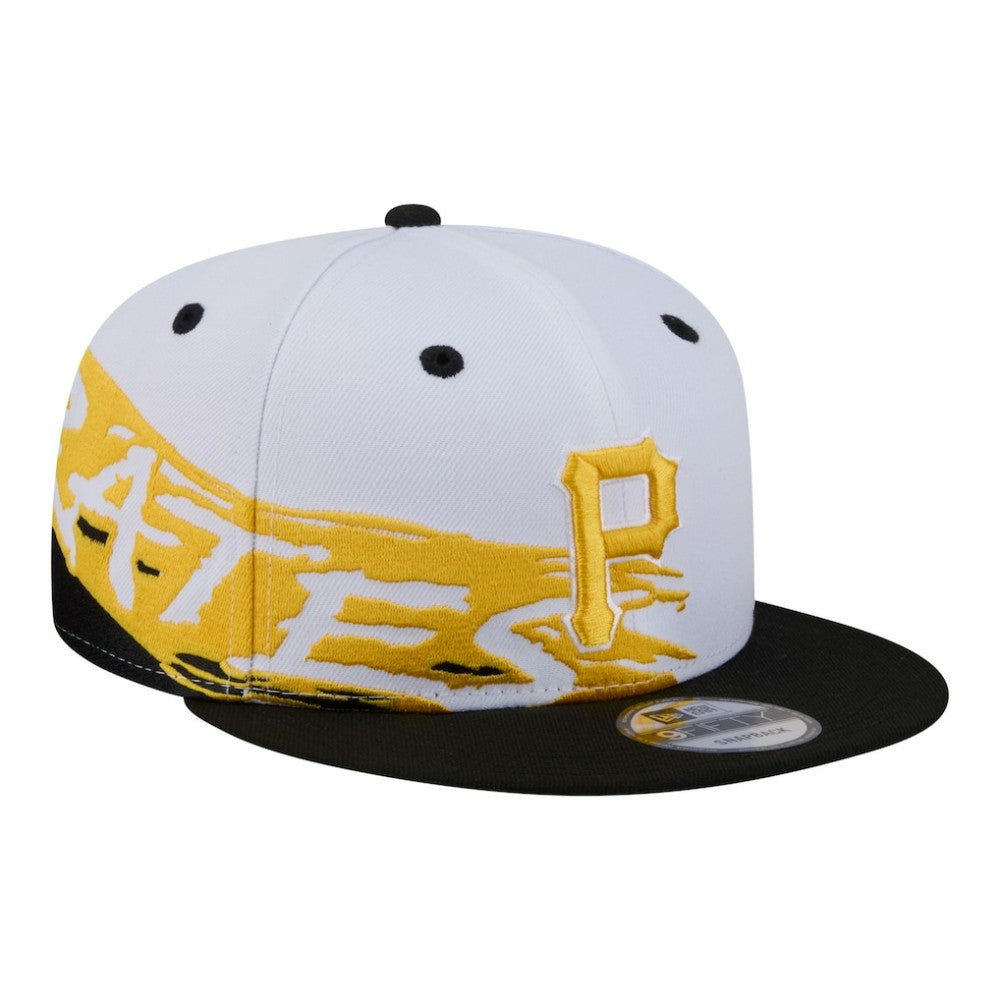 Pittsburgh Pirates Swept 9FIFTY Snapback Hat - White | New Era