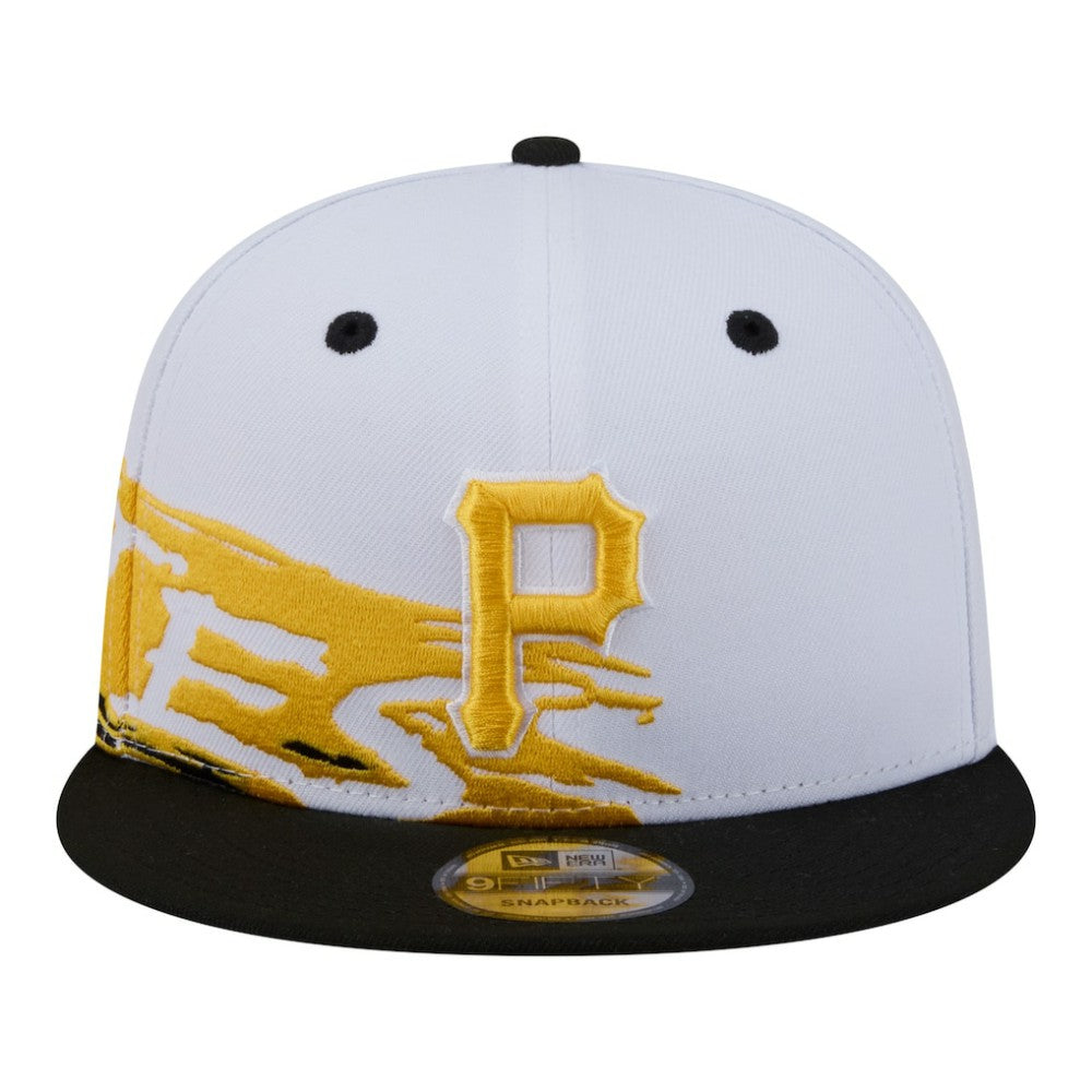 Pittsburgh Pirates Swept 9FIFTY Snapback Hat - White | New Era