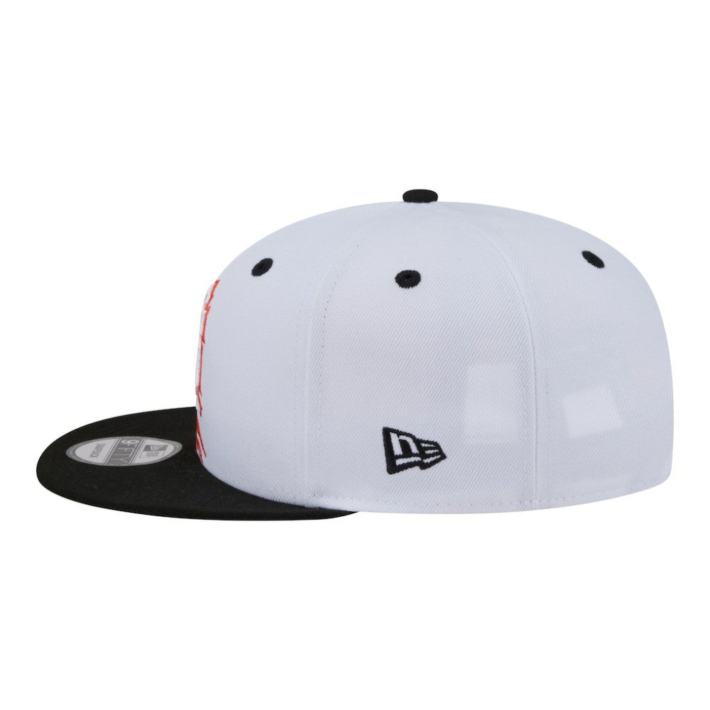 San Francisco Giants Swept 9FIFTY Snapback Hat - White | New Era