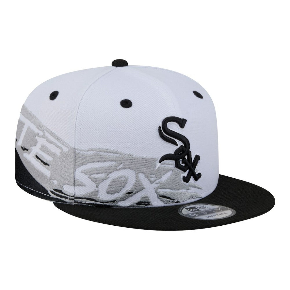 Chicago White Sox 9FIFTY Snapback Hat - White/Black | New Era